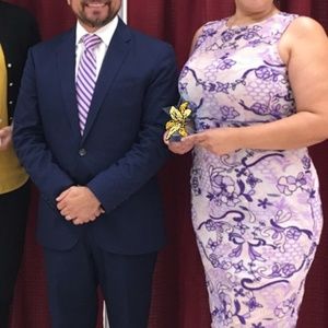 Gorgeous Blush and Lavender Dress
